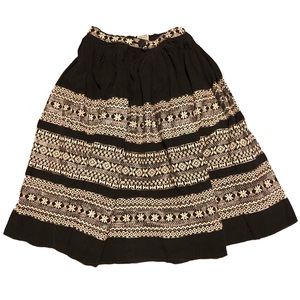 Vintage Mayan Modern Skirt